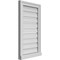 Ekena Millwork Vertical Surface Mount PVC Gable Vent: Functional, w/ 2"W x 2"P Brickmould Sill Frame, 16"W x 28"H GVPVE16X2803SF - alternate 4